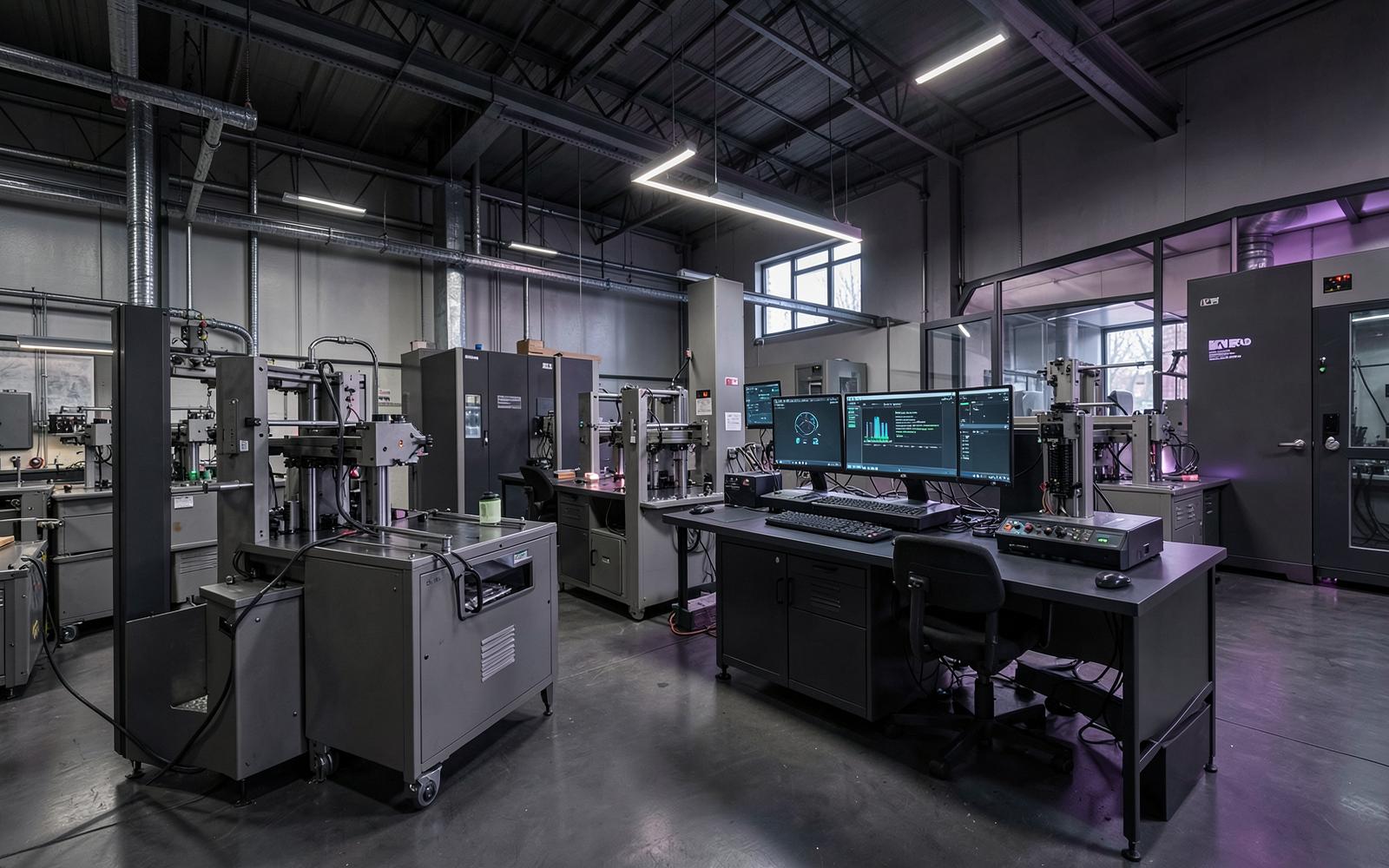 Secure automated manufacturing environment for a growing industrial company